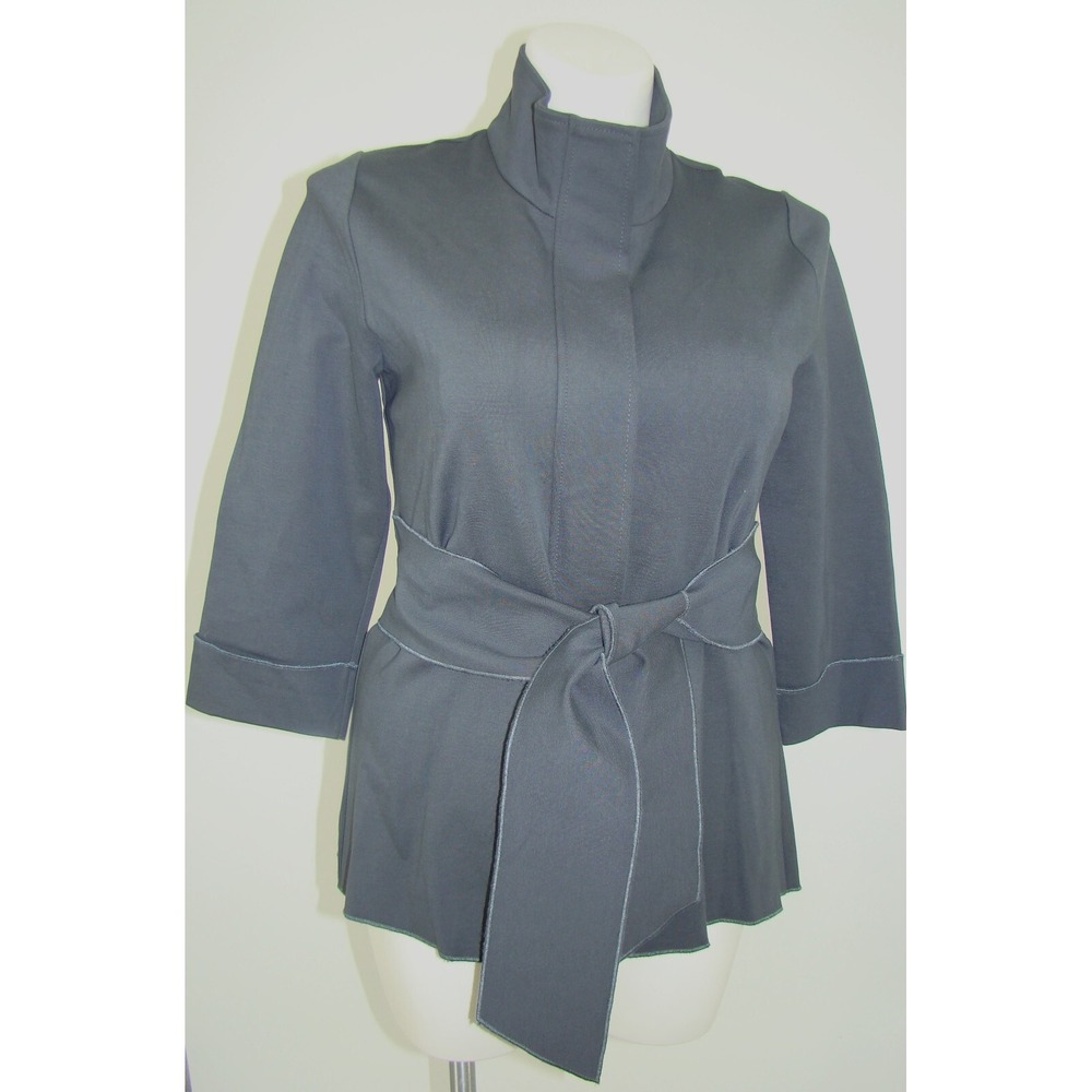 LUII ANTHROPOLOGIE GRAY BLAZER JACKET SIZE M    D143